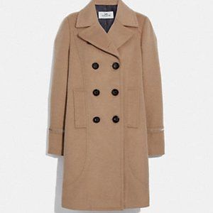COACH Tailored Wool Coat